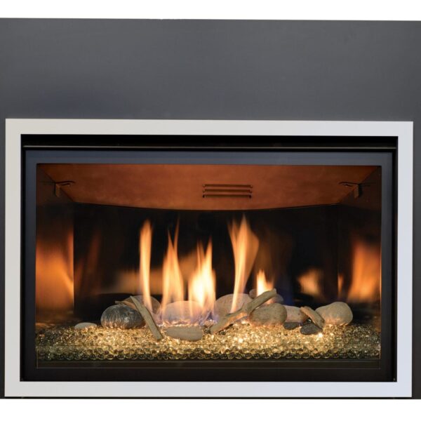 Stock Image - Kozy Heat Chaska 34 Is In Showroom - Stove Depot and Chimney Works