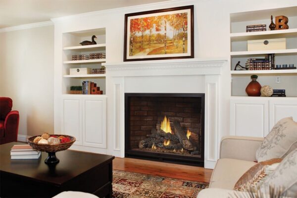 Stock Image - American Hearth - Madison Clean-Face Luxury Traditional American Hearth - Stove Depot and Chimney Works
