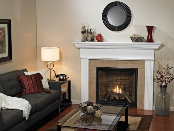 Stock Image - American Hearth - Madison Clean-Face Premium Traditional American Hearth - Stove Depot and Chimney Works