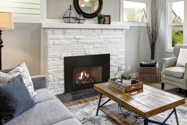 Stock Image - American Hearth - Franklin Vent-Free Inserts American Hearth - Stove Depot and Chimney Works