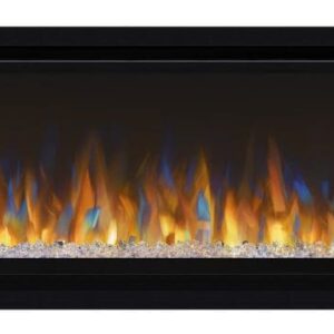 Stock Image - Napoleon - Alluravision™ 74 Deep Depth Electric Fireplace Napoleon Hearth Electric Wall Mount Fireplace - Stove Depot and Chimney Works