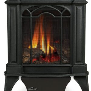 Stock Image - Napoleon - Arlington™ Direct Vent Stove, Natural Gas, Electronic Ignition - Black Napoleon Hearth Gas Freestanding Stove - Stove Depot and Chimney Works