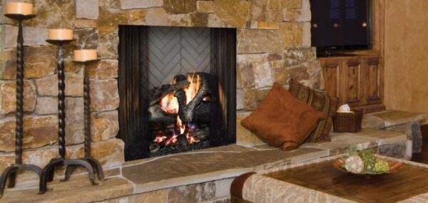Stock Image - Majestic Ashland Wood-Burning Fireplace Majestic Wood Fireplace - Stove Depot and Chimney Works