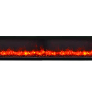 Stock Image - Amantii - Smart 88" Electric Deep Built-in only comes with optional black steel surround  - Stove Depot and Chimney Works