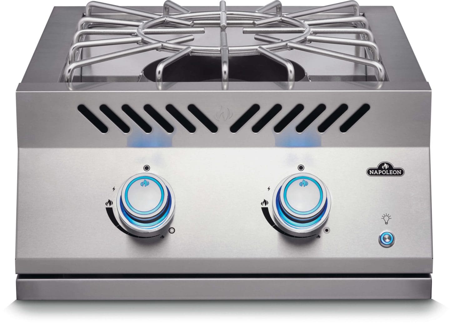 Stock Image - Napoleon - Built-In 700 Series 18" Power Burner Natural Gas, Stainless Steel Napoleon Grill Gas Built-In Grill - Stove Depot and Chimney Works