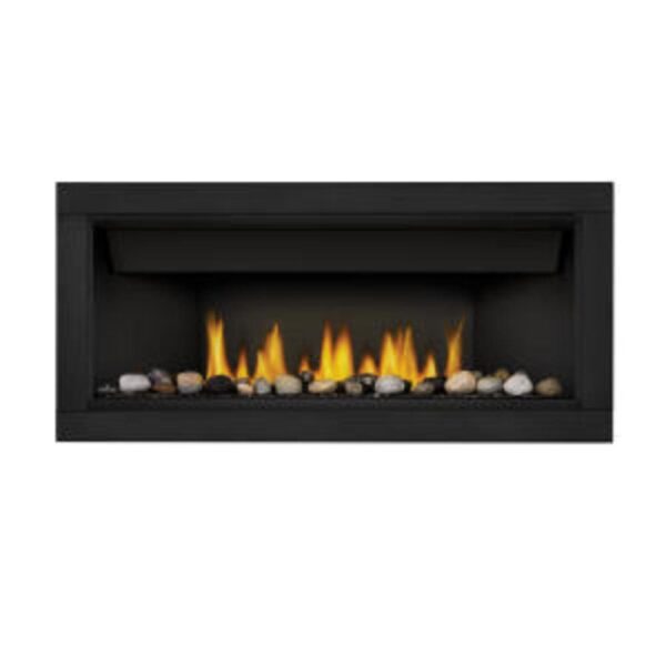 Stock Image - Napoleon - Ascent™ Linear 46 Direct Vent Fireplace, Natural Gas, Alternate Electronic Ignition Napoleon Hearth Gas Linear Fireplace - Stove Depot and Chimney Works