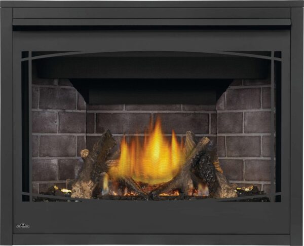 Stock Image - Napoleon - Ascent™ X 42 Direct Vent Fireplace, Natural Gas, Electronic Ignition Napoleon Hearth Gas Fireplace - Stove Depot and Chimney Works