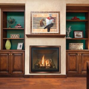 Stock Image - Kozy Heat Bayport 41 Fireplaces - Stove Depot and Chimney Works