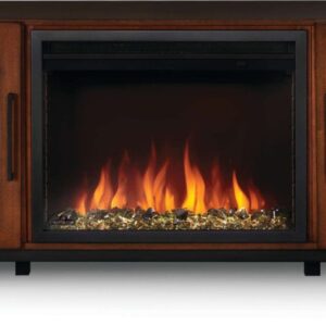 Stock Image - Napoleon - The Bella Electric Fireplace Media Console Napoleon Hearth Electric Console - Stove Depot and Chimney Works