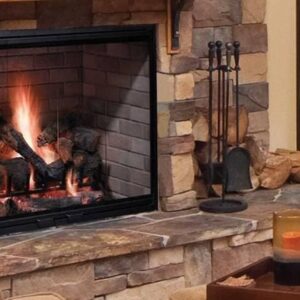 Stock Image - Majestic Biltmore Wood-Burning Fireplace Majestic Wood Fireplace - Stove Depot and Chimney Works
