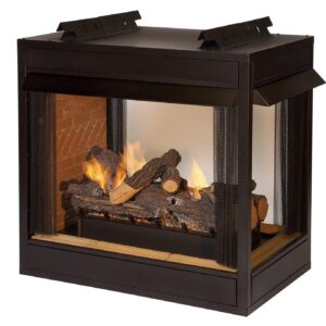 Stock Image - American Hearth - Jeferson Multi-Sided Firebox American Hearth - Stove Depot and Chimney Works