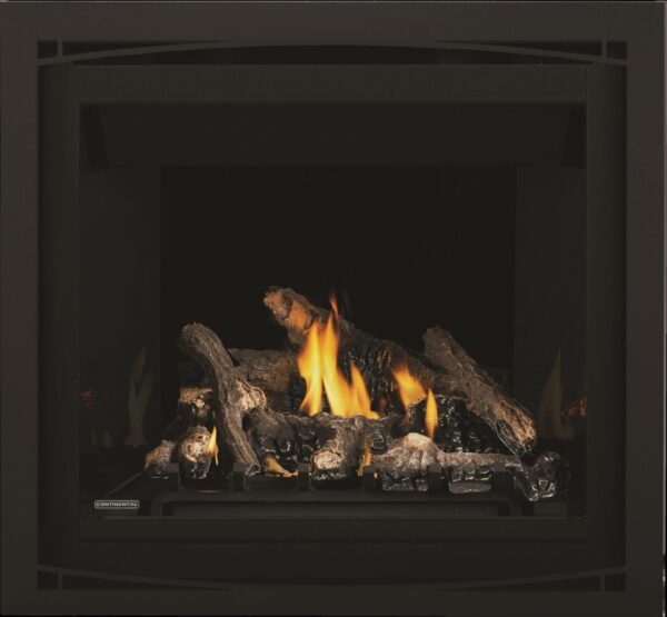 Stock Image - Napoleon - CA36 Direct Vent Fireplace, Natural Gas, Alternate Electronic Ignition Napoleon Hearth Gas Fireplace - Stove Depot and Chimney Works