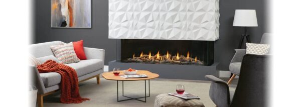 Stock Image - Regency - City Series San Francisco Bay 60  Gas Fireplace Regency - Stove Depot and Chimney Works
