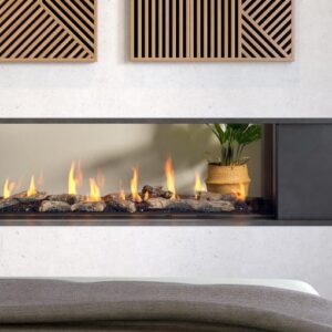 Stock Image - Regency - City Series Seattle See-Through 60  Gas Fireplace Regency - Stove Depot and Chimney Works