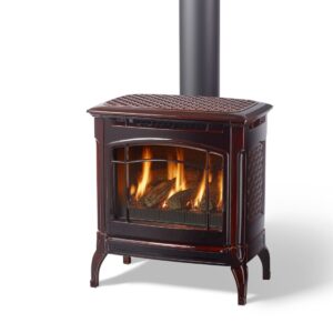 Stock Image - Hearthstone Champlain Gas Stoves - Stove Depot and Chimney Works