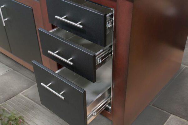 Stock Image - Stoll Outdoor - Kitchen Storage Components Kitchen - Stove Depot and Chimney Works