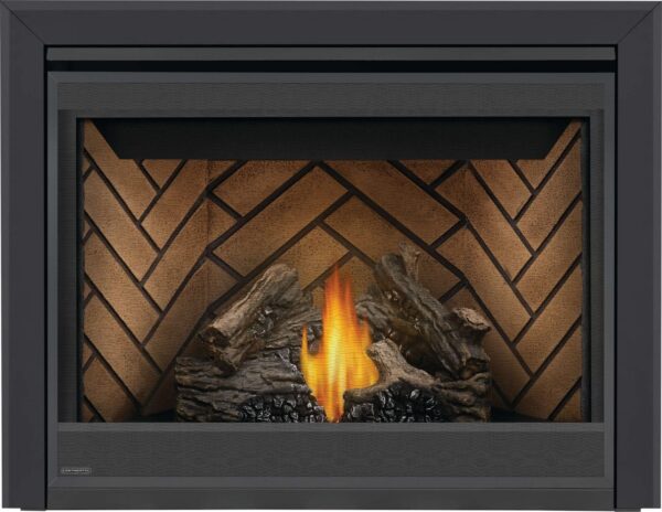 Stock Image - Napoleon - CB42 Direct Vent Fireplace, Natural Gas, Alternate Electronic Ignition Napoleon Hearth Gas Fireplace - Stove Depot and Chimney Works