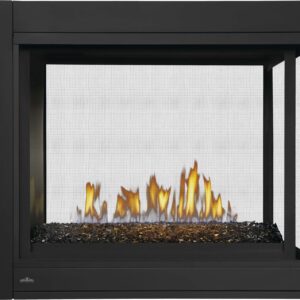 Stock Image - Napoleon - CBHD4 3-Sided Direct Vent Fireplace with Glass Embers, Natural Gas, Alternate Electronic Ignition Napoleon Hearth Gas Fireplace - Stove Depot and Chimney Works