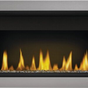 Stock Image - Napoleon - CBL46 Linear Direct Vent Fireplace, Natural Gas, Alternate Electronic Ignition Napoleon Hearth Gas Linear Fireplace - Stove Depot and Chimney Works