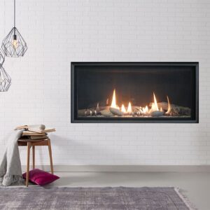 Stock Image - American Hearth - Loft Direct Vent Fireplace American Hearth - Stove Depot and Chimney Works