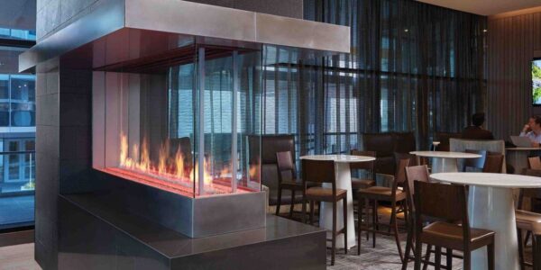 Stock Image - DaVinci Custom Fireplaces - DaVinci Collection - Pier Linear Gas Fireplace DaVinci Gas Linear Fireplace & Outdoor Fire - Stove Depot and Chimney Works