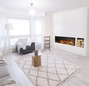 Stock Image - European Home E40: Single-Sided Electric Fireplace Electric Fireplaces - Stove Depot and Chimney Works