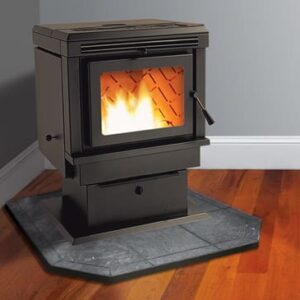 Stock Image - Enviro EF2 Freestanding Enviro Pellet Freestanding & Pedestal & Traditional Stove - Stove Depot and Chimney Works