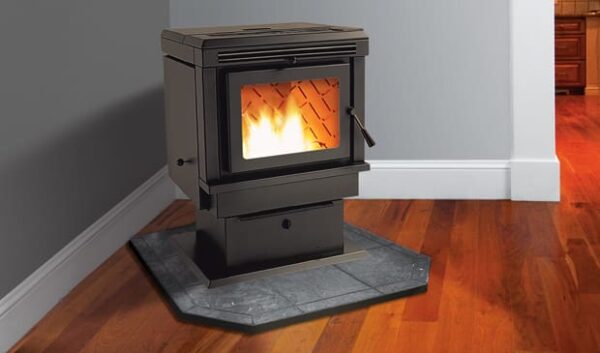 Stock Image - Enviro EF2 Freestanding Enviro Pellet Freestanding & Pedestal & Traditional Stove - Stove Depot and Chimney Works