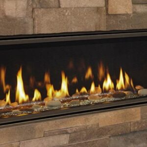 Stock Image - Majestic Echelon II Direct Vent Gas Fireplace Majestic Gas Fireplace - Stove Depot and Chimney Works