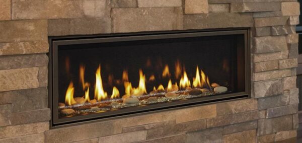 Stock Image - Majestic Echelon II Direct Vent Gas Fireplace Majestic Gas Fireplace - Stove Depot and Chimney Works