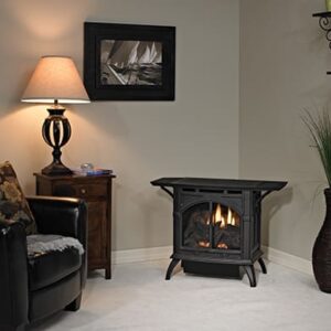 Stock Image - American Hearth - Spirit Gas Stoves - Vent-Free Cast Iron Stoves (VFD) American Hearth - Stove Depot and Chimney Works