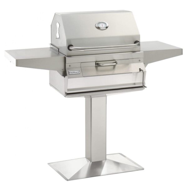 Stock Image - Fire Magic - Charcoal Patio Post Mount Grill Fire Magic - Stove Depot and Chimney Works