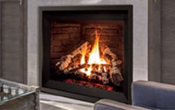 Stock Image - Enviro G42 Enviro Fireplaces - Stove Depot and Chimney Works