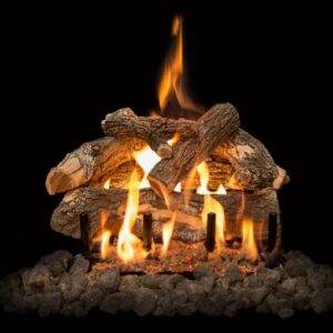 Stock Image - Regency -  GL18V  Gas Log Set Regency - Stove Depot and Chimney Works