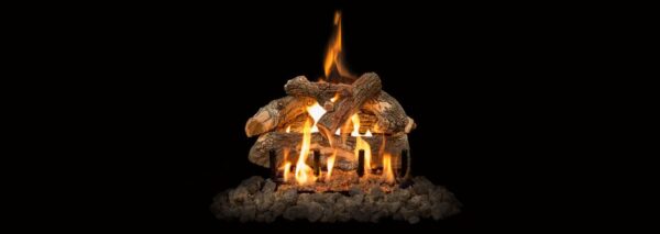 Stock Image - Regency -  GL18V  Gas Log Set Regency - Stove Depot and Chimney Works