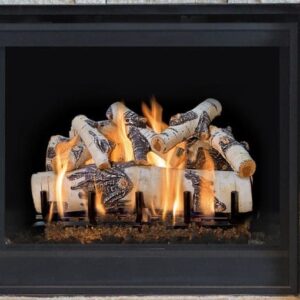 Stock Image - Regency -  GL24V  Gas Log Set Regency - Stove Depot and Chimney Works