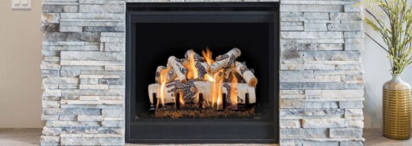 Stock Image - Regency -  GL24V  Gas Log Set Regency - Stove Depot and Chimney Works