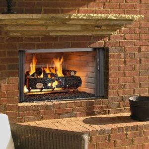 Stock Image - Outdoor Lifestyles Villawood Wood Fireplace Outdoor Lifestyles Wood Fireplace & Outdoor Fire - Stove Depot and Chimney Works