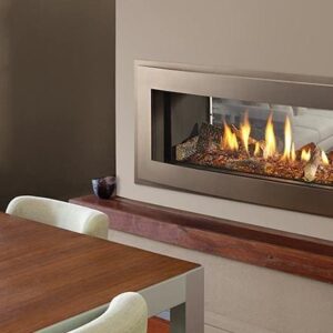 Stock Image - Heatilator Crave See-Through Series Gas Fireplace Heatilator Gas Fireplace - Stove Depot and Chimney Works
