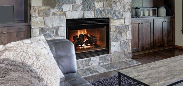 Stock Image - Heatilator Accelerator Wood Fireplace Heatilator Wood Fireplace - Stove Depot and Chimney Works