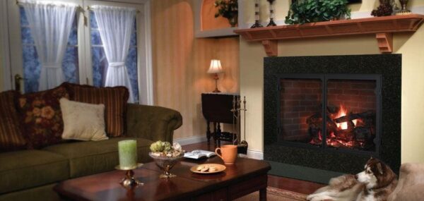Stock Image - Heatilator Icon Series Wood Fireplace Heatilator Wood Fireplace - Stove Depot and Chimney Works