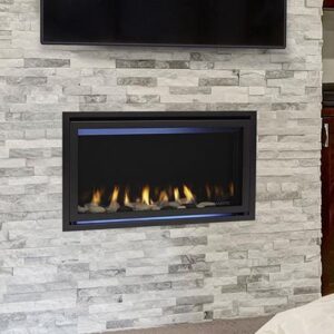 Stock Image - Majestic Jade Series Gas Fireplace Majestic Gas Fireplace - Stove Depot and Chimney Works