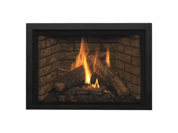 Stock Image - Kozy Heat Nordik 34i Is In Showroom - Stove Depot and Chimney Works