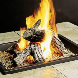 Stock Image - Kingsman - FP2785LPT - Gas Fire Pit Base Model - Stove Depot and Chimney Works