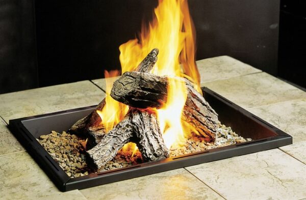 Stock Image - Kingsman - FP2785LPT - Gas Fire Pit Base Model - Stove Depot and Chimney Works