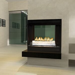 Stock Image - American Hearth - Vent-Free Multi-Sided Loft Series Burner (VFRU, VFIU) American Hearth - Stove Depot and Chimney Works