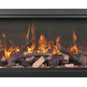 Stock Image - Amantii - Symmetry Xtra Tall Bespoke - 60" Electric Fireplace featuring Thermostatic Remote, WiFi capable and a Selection of Media Options  - Stove Depot and Chimney Works