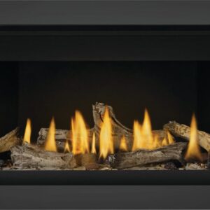 Stock Image - Napoleon - Ascent™ Linear 42 Direct Vent Fireplace, Natural Gas, Electronic Ignition Napoleon Hearth Gas Linear Fireplace - Stove Depot and Chimney Works