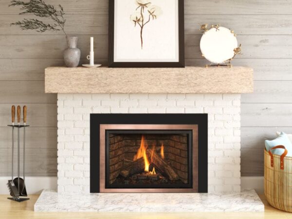 Stock Image - Kozy Heat Nordik 34i Is In Showroom - Stove Depot and Chimney Works