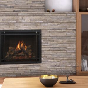 Stock Image - Kozy Heat Nordik 41DV Fireplaces - Stove Depot and Chimney Works